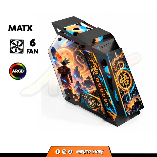 CASE CYBERTEL TRANSFORMER CBX 8118 / NEGRO / DRAGON BALL EDITION
