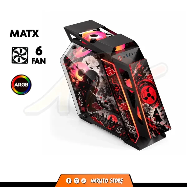 CASE CYBERTEL TRANSFORMER CBX 8118 / NEGRO / SASUKE EDITION