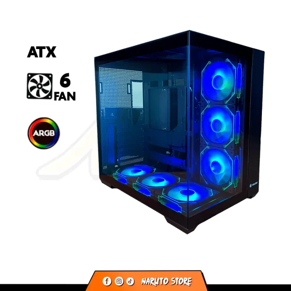 CASE HALION FISH TANK C708 / NEGRO