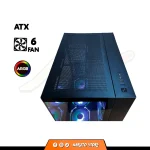 CASE HALION FISH TANK C708 / NEGRO - Imagen 2