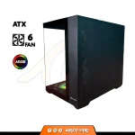 CASE HALION FISH TANK C708 / NEGRO - Imagen 3